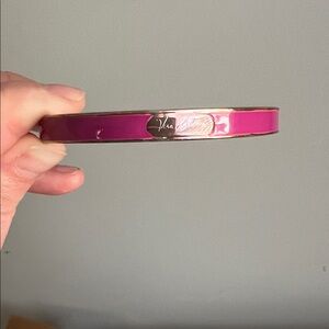 Vintage Vera Bradley Fuchsia Bangle Bracelet